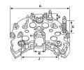 HC-Cargo Usmrova alterntoru HC 236658, 236658
