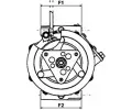 HC-Cargo Kompresor klimatizace HC 240041, 240041