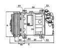 HC-Cargo Kompresor klimatizace HC 240079, 240079