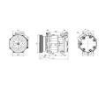HC-Cargo Kompresor klimatizace HC 240239, 240239