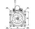 HC-Cargo Kompresor klimatizace HC 240396, 240396