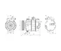 HC-Cargo Kompresor klimatizace HC 241039, 241039