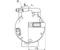 HC-Cargo Kompresor klimatizace HC 241039, 241039