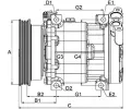 HC-Cargo Kompresor klimatizace HC 241106, 241106