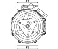 HC-Cargo Kompresor klimatizace HC 241106, 241106