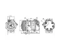 HC-Cargo Kompresor klimatizace HC 241272, 241272