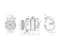 HC-Cargo Kompresor klimatizace HC 241398, 241398