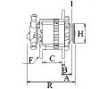 HC-Cargo Altern�tor HC F 032 114 121, F 032 114 121