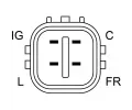 HC-Cargo Altern�tor HC F 032 114 208, F 032 114 208