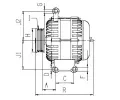 HC-Cargo Altern�tor HC F 032 114 752, F 032 114 752