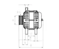HC-Cargo Altern�tor HC F 032 116 591, F 032 116 591