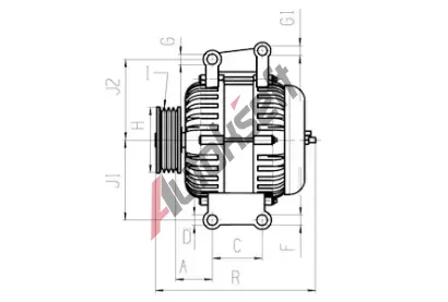 HC-Cargo Altern�tor HC F 032 116 704, F 032 116 704