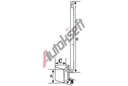 HC-Cargo Uhlkov kart startru HC F 032 900 263, F 032 900 263