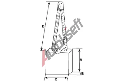 HC-Cargo Uhlkov kart startru HC F 032 900 272, F 032 900 272