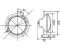 HELLA Hlavn svtlomet HE 1A3003370-041, 1A3 003 370-041