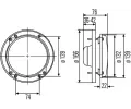 HELLA Hlavn svtlomet HE 1A3996002-531, 1A3 996 002-531