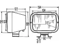 HELLA Hlavn svtlomet HE 1AB004231-001, 1AB 004 231-001