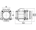 HELLA Hlavn svtlomet HE 1AL010820-021, 1AL 010 820-021