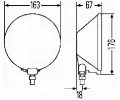 HELLA Dlkov svtlomet HE 1F4005750-611, 1F4 005 750-611