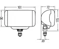HELLA Dlkov svtlomet HE 1FB010951-001, 1FB 010 951-001