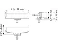 HELLA Dlkov svtlomet HELLA BLACK MAGIC HE 1FB358176-211, 1FB 358 176-211