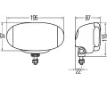 HELLA Dlkov svtlomet HE 1FD010953-001, 1FD 010 953-001