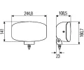 HELLA Dlkov svtlomet HE 1FE008773-041, 1FE 008 773-041