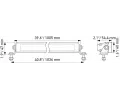 HELLA Dlkov svtlomet HELLA BLACK MAGIC HE 1FJ358176-321, 1FJ 358 176-321
