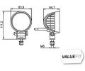 HELLA Pracovn svtlomet HELLA ValueFit HE 1G0357000-001, 1G0 357 000-001