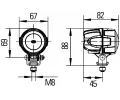 HELLA Pracovn svtlomet HE 1G0995050-001, 1G0 995 050-001