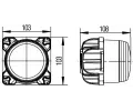 HELLA Pracovn� sv�tlomet HE 1G0996263-501, 1G0 996 263-501