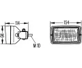 HELLA Pracovn svtlomet HE 1GA006875-001, 1GA 006 875-001