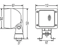 HELLA Pracovn svtlomet HE 1GA007506-091, 1GA 007 506-091