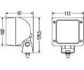 HELLA Pracovn svtlomet HE 1GA997506-021, 1GA 997 506-021