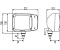 HELLA Hlavn svtlomet HE 1SA 996 120-061, 1SA 996 120-061