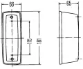 HELLA P blika HE 2BA001221-041, 2BA 001 221-041