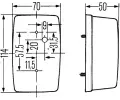 HELLA Blika HE 2BA002324-011, 2BA 002 324-011