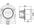 HELLA Blika� HE 2BA011172-421, 2BA 011 172-421