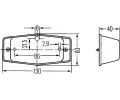 HELLA Bon blika HE 2BM001321-001, 2BM 001 321-001