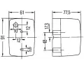 HELLA P/L bon blika HE 2BM002652-051, 2BM 002 652-051