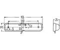 HELLA Osvtlen interiru HE 2JA001330-001, 2JA 001 330-001