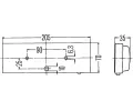 HELLA Osvtlen interiru HE 2JA003354-001, 2JA 003 354-001