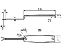 HELLA Osvtlen interiru HE 2JA343660-101, 2JA 343 660-101