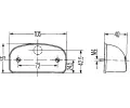 HELLA Osvtlen poznvac znaky HE 2KA001386-231, 2KA 001 386-231