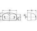 HELLA Osvtlen poznvac znaky HE 2KA001386-281, 2KA 001 386-281