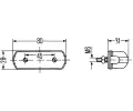 HELLA Osvtlen poznvac znaky HE 2KA001389-107, 2KA 001 389-107