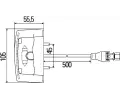 HELLA Osvtlen poznvac znaky HE 2KA340828-001, 2KA 340 828-001