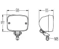 HELLA Zadn mlhovka HE 2NE003030-151, 2NE 003 030-151