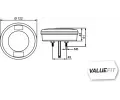 HELLA Zadn mlhovka HELLA ValueFit HE 2NE357027-031, 2NE 357 027-031