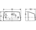 HELLA Obrysov svtlo HE 2PF003389-037, 2PF 003 389-037